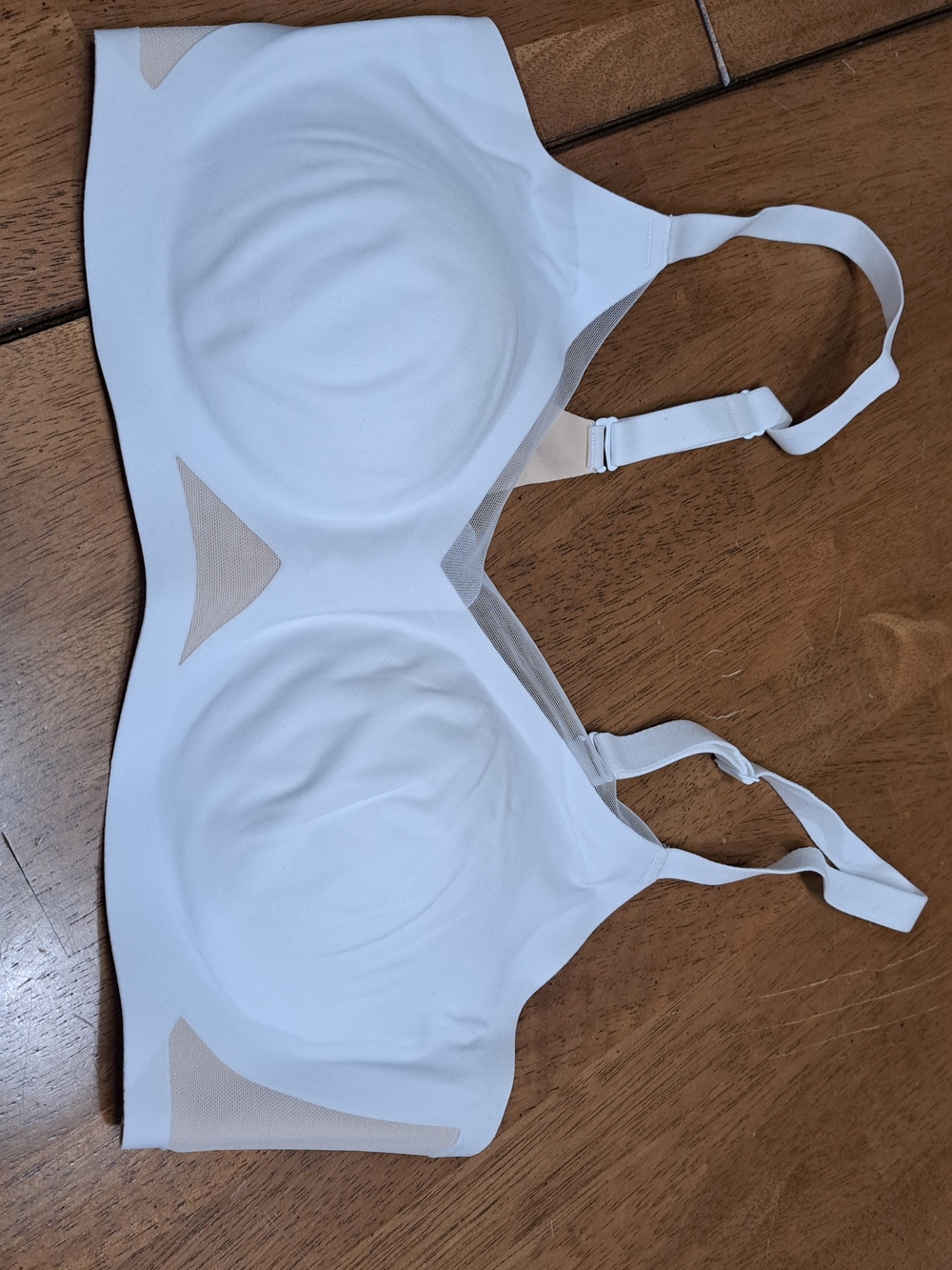 Honeylove White/Ivory Wireless Liftwear Bra - Picture 3 of 7